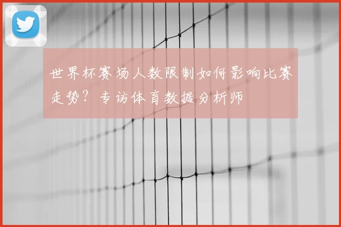 世界杯赛场人数限制如何影响比赛走势？专访体育数据分析师